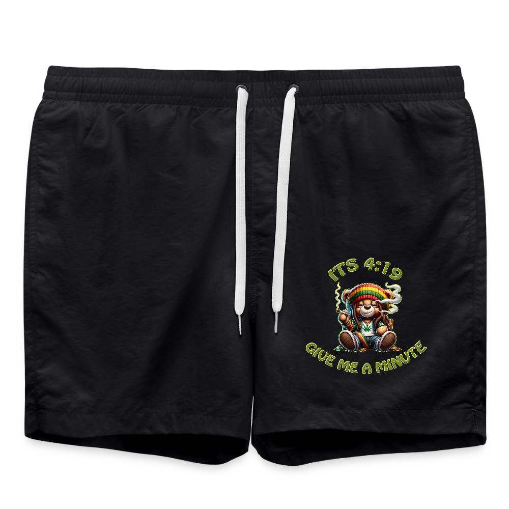Its 4:19 give me a minute - Badeshorts - Schwarz