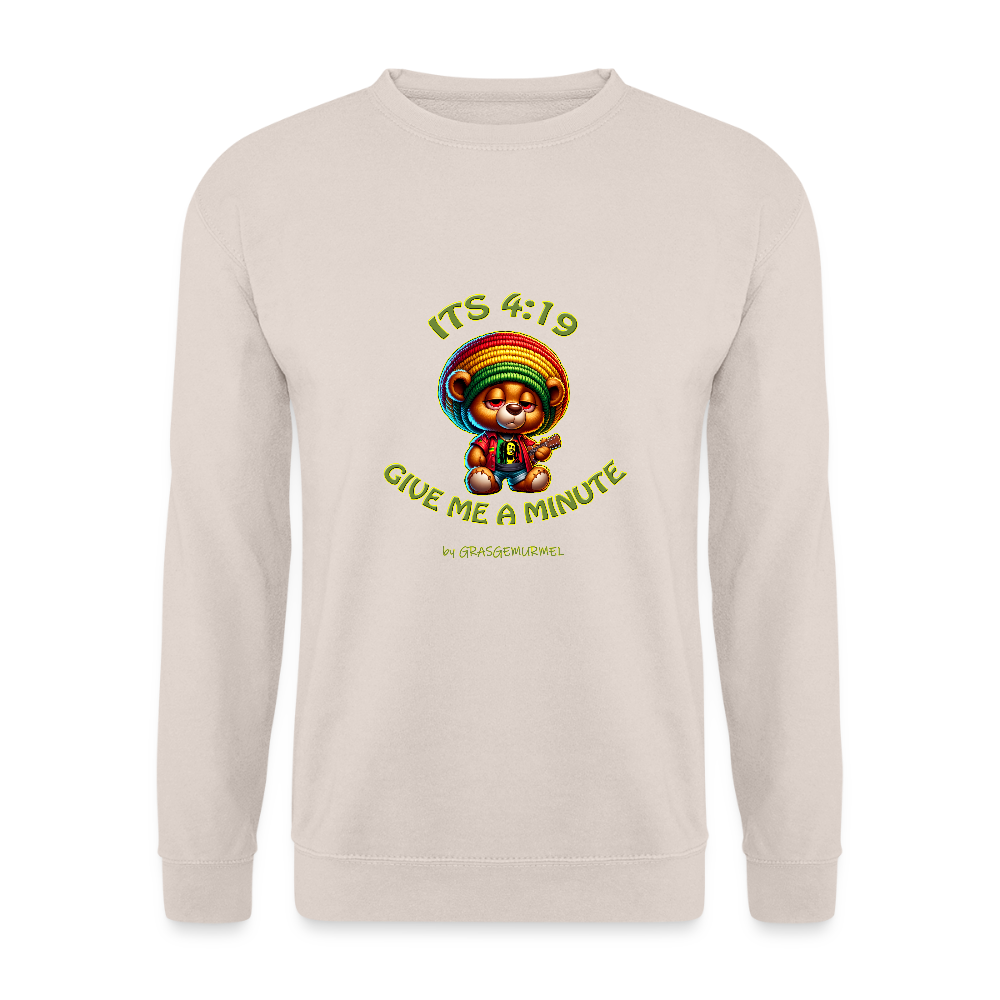 Its 4:19 give me a minute - Unisex Pullover - Sand