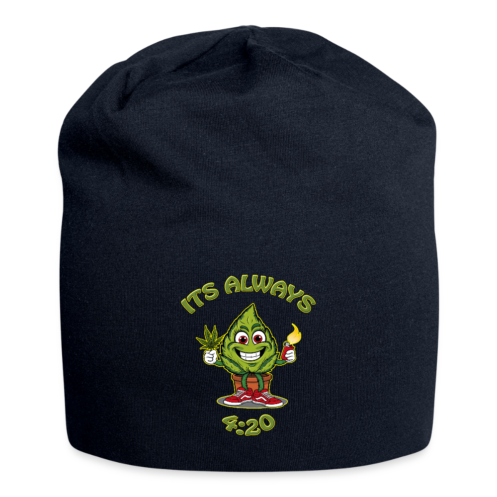 Its always 4:20 - Jersey-Beanie - French Navy