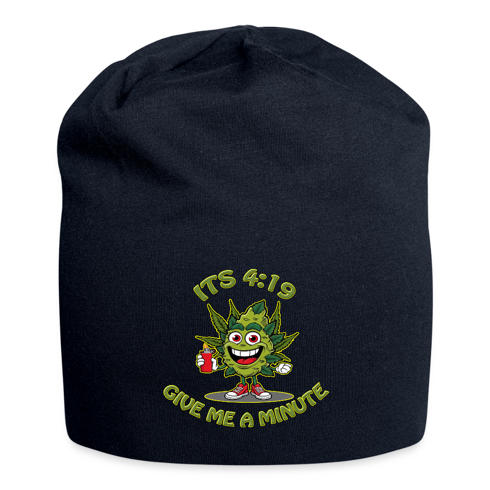 Its 4:19 give me a minute - Jersey-Beanie - French Navy