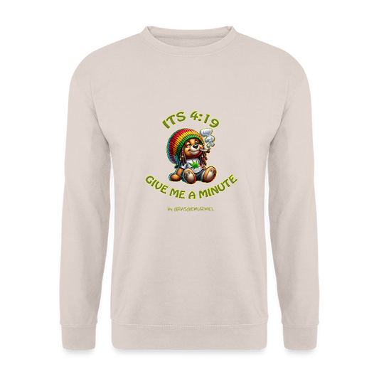 Its 4:19 give me a minute - Unisex Pullover - Sand