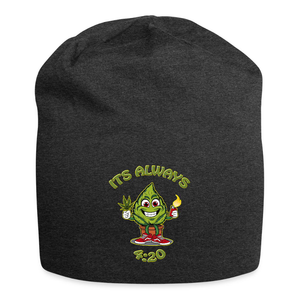 Its always 4:20 - Jersey-Beanie - Anthrazit