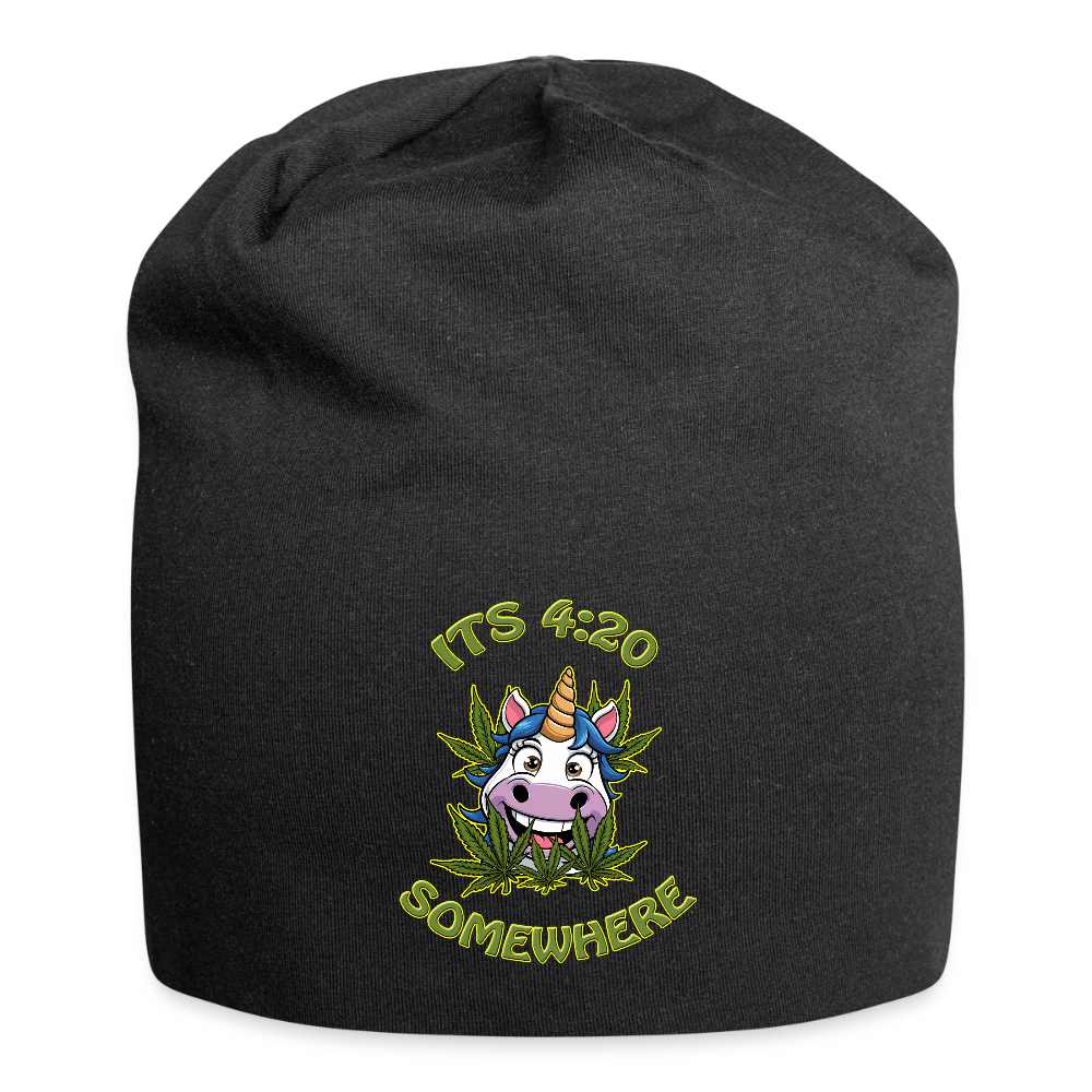 Its 4:20 somewhere - Jersey-Beanie - Schwarz